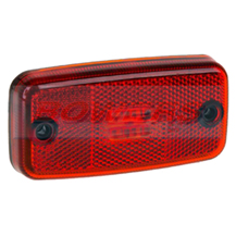 12v/24v Red LED Rear Marker Lamp/Light FT-019C